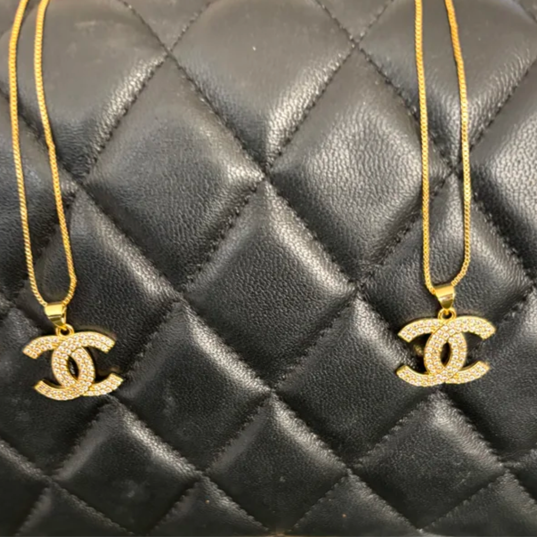 CC Zircon Pendant Designer Inspired Necklace