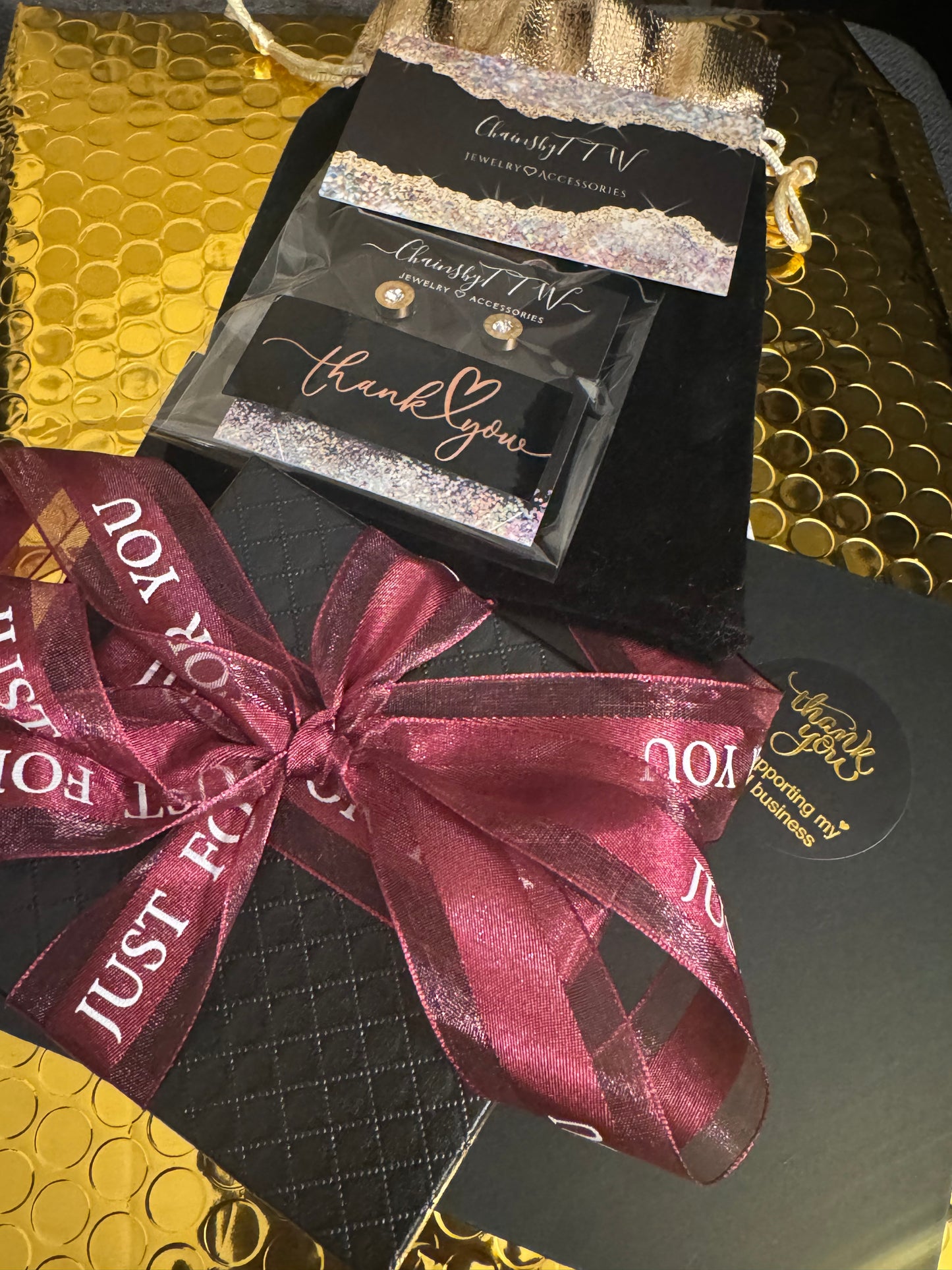 Meow Bling Kitty Stud Earrings