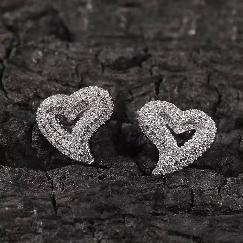 Hole in My Heart Stud Earrings