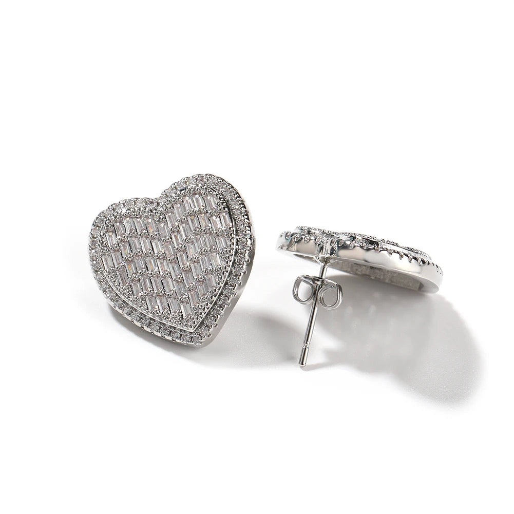 Heart 2 Heart Stud Earrings