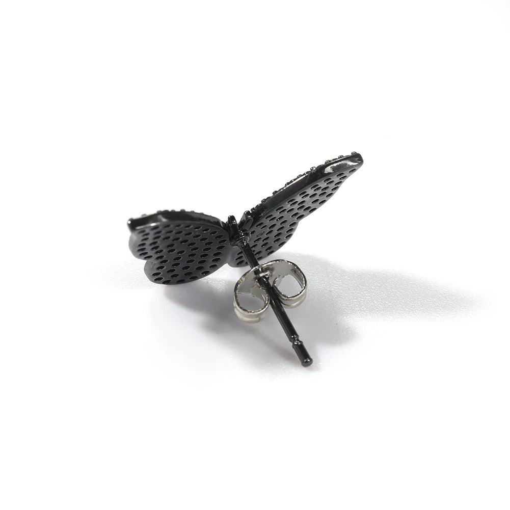 Matte Butterfly Stud Earrings