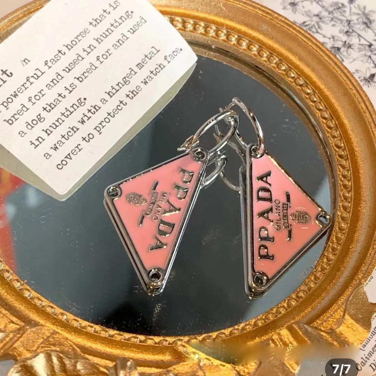 Glam Rock Panda Earrings