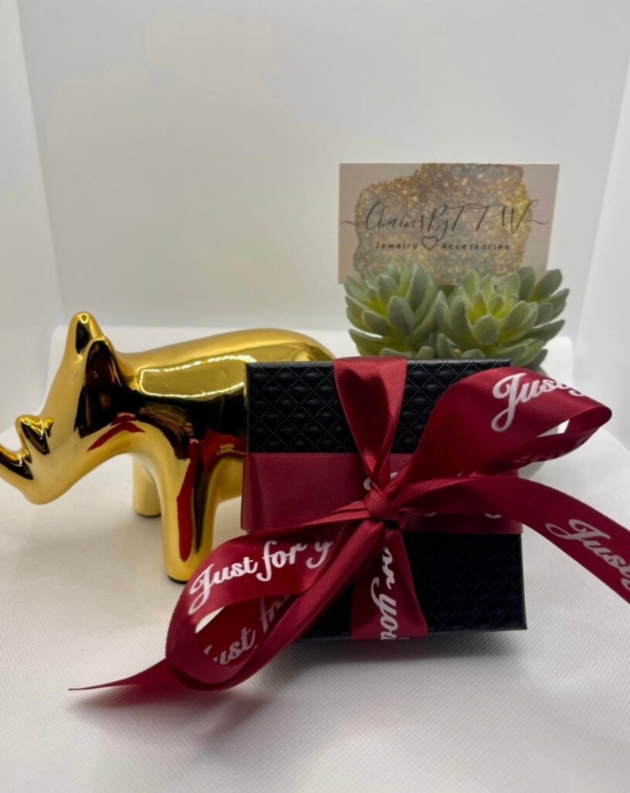 Gold Old English Square Initial Pendant Necklace