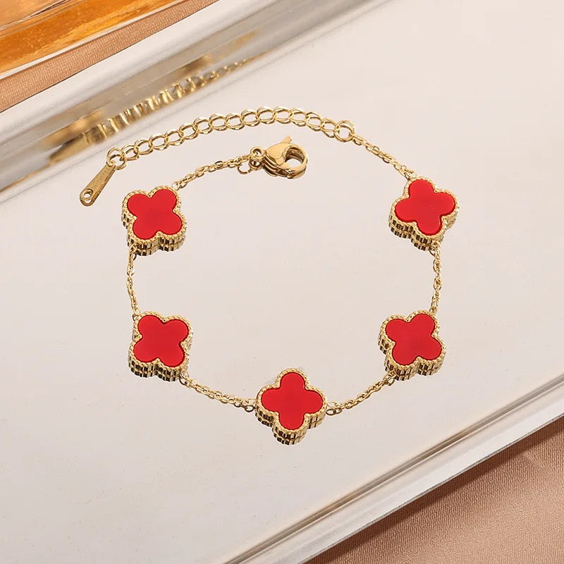 Lucky Clover Gold with Color Options