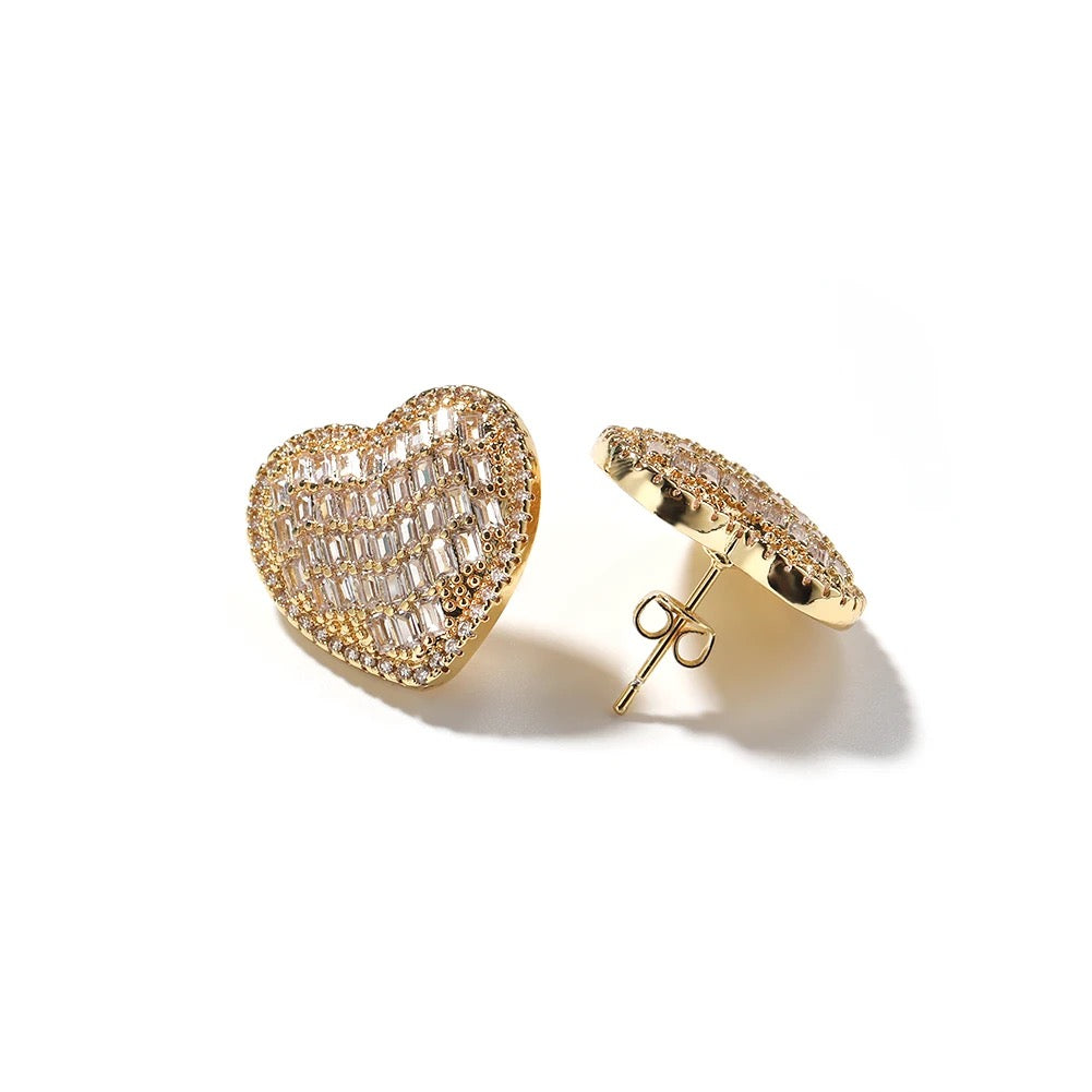 Heart 2 Heart Stud Earrings