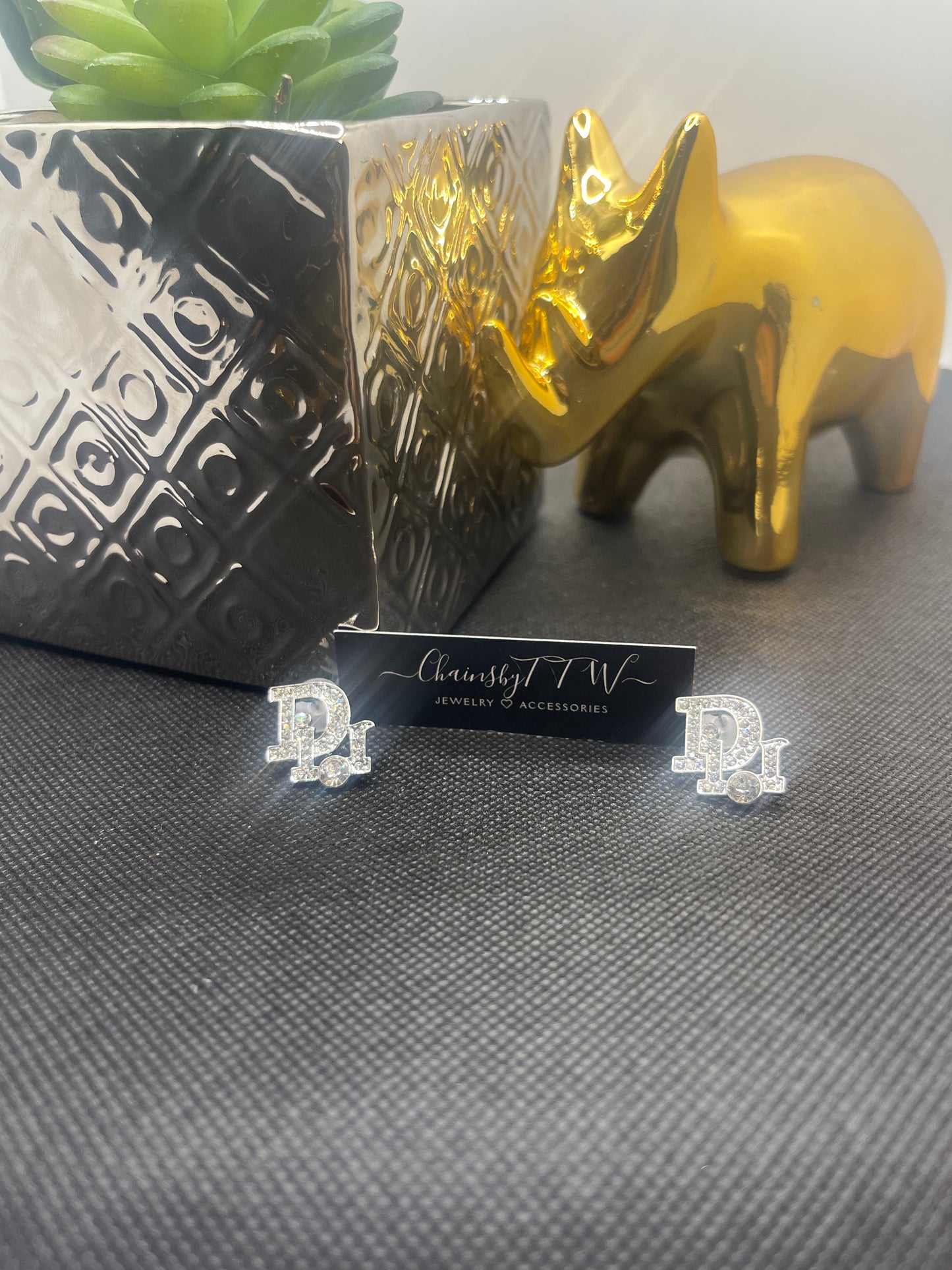 Mi Amor Rhinestone Earrings