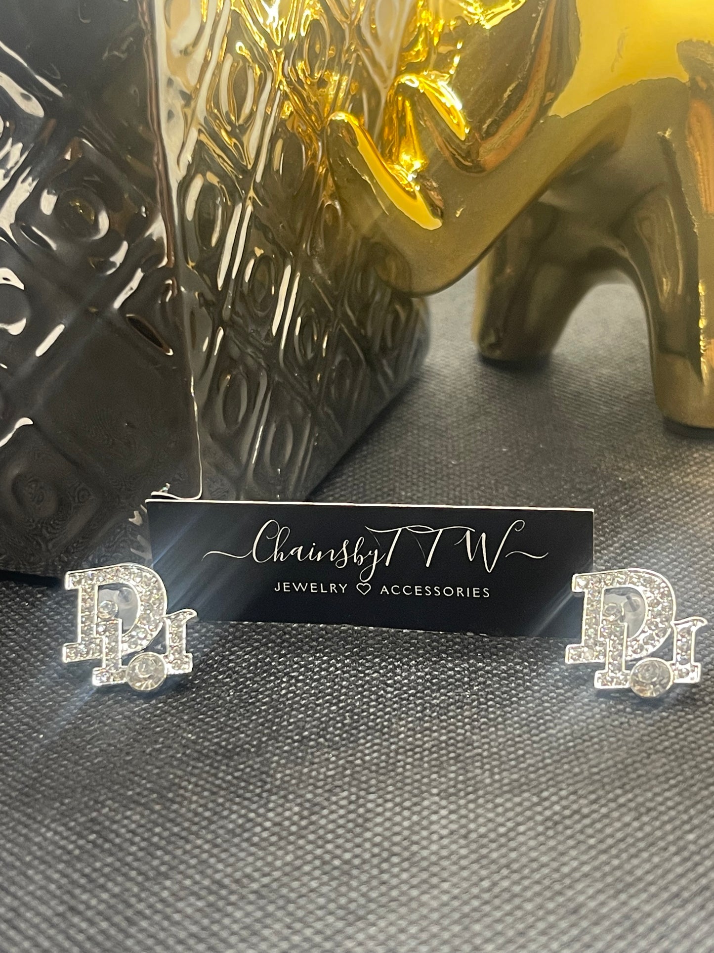 Mi Amor Rhinestone Earrings