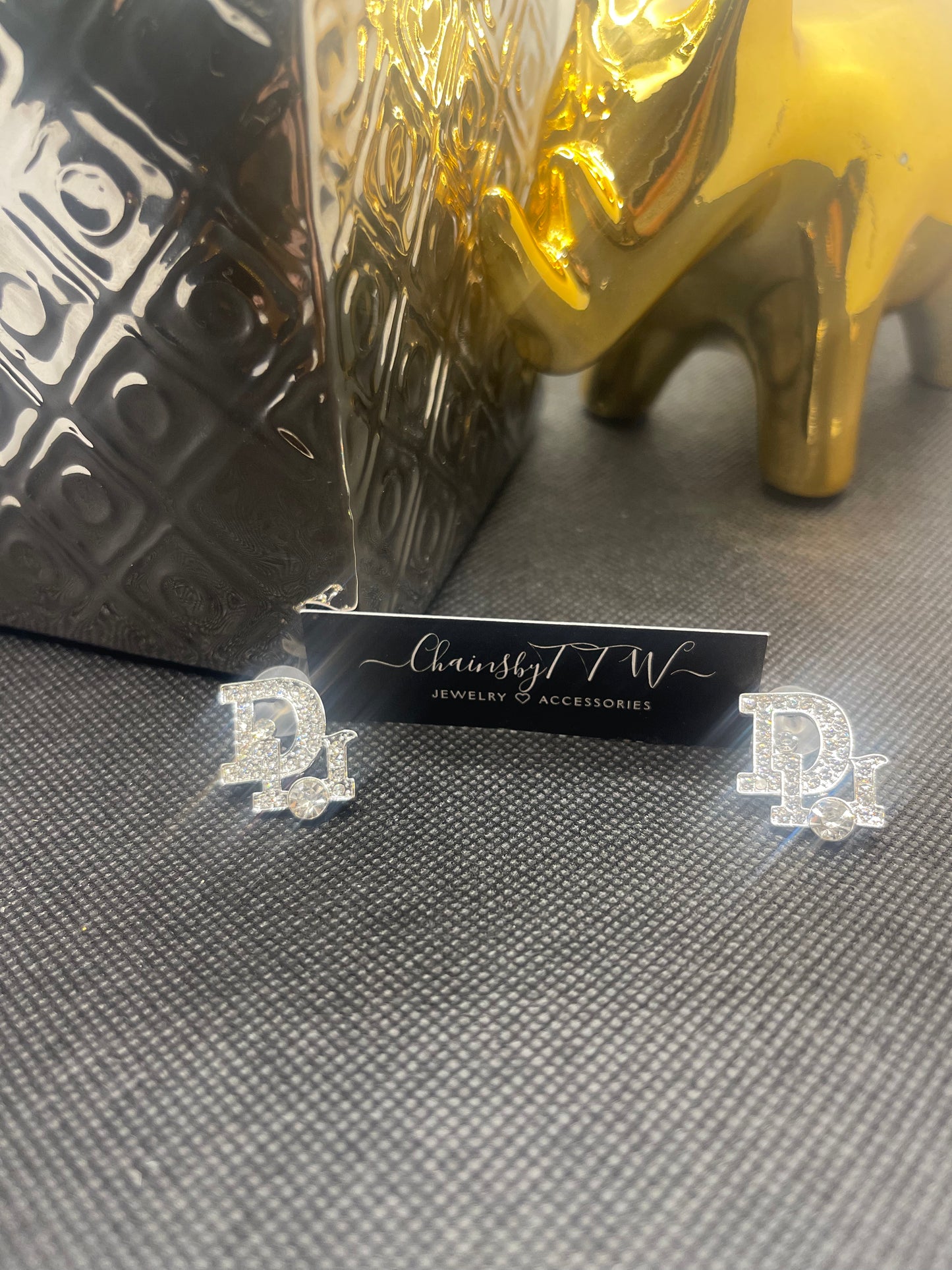 Mi Amor Rhinestone Earrings