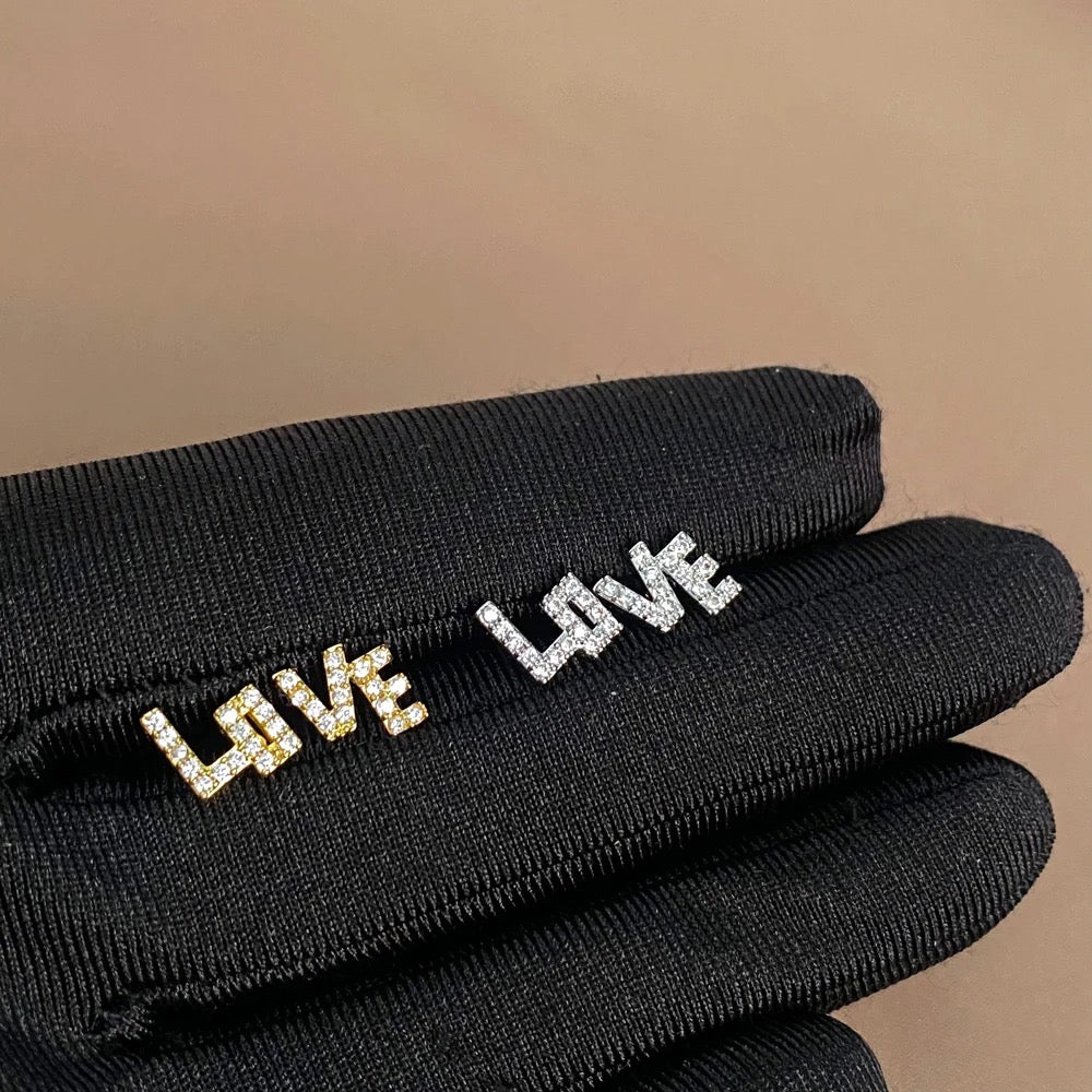 LO-VE Stud Earrings
