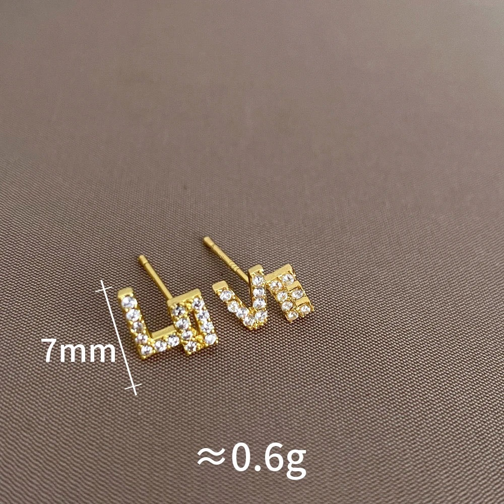 LO-VE Stud Earrings