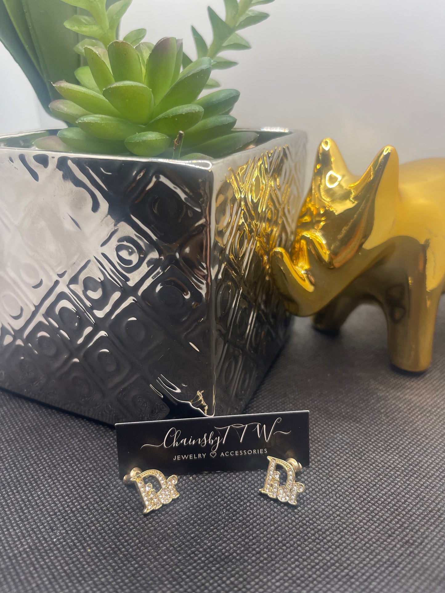 Mi Amor Rhinestone Earrings