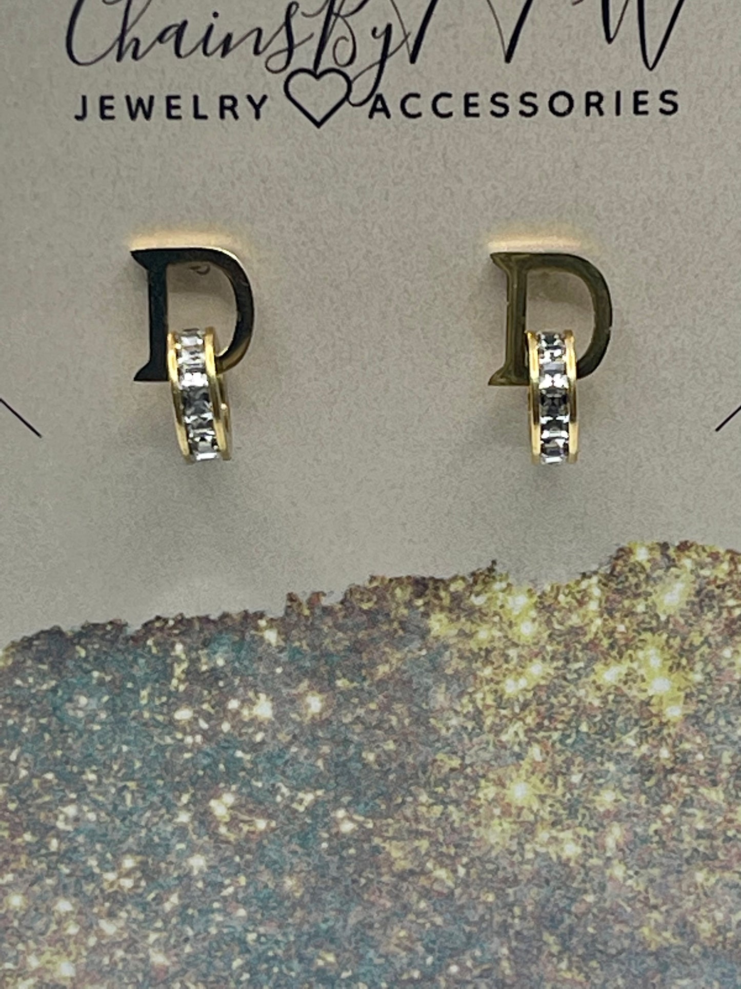 Initial D Earrings