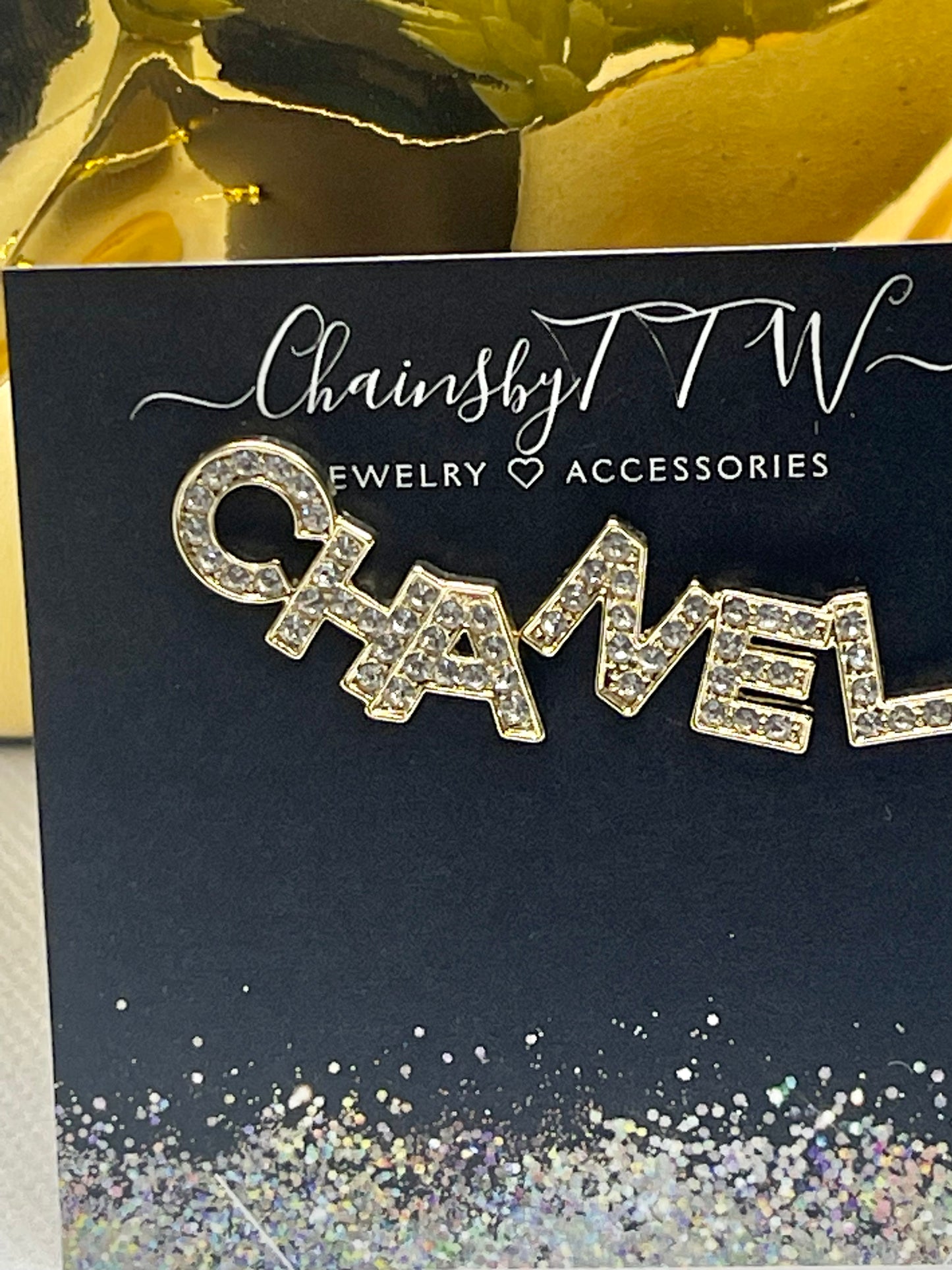Nelly Phrase Stud Earrings