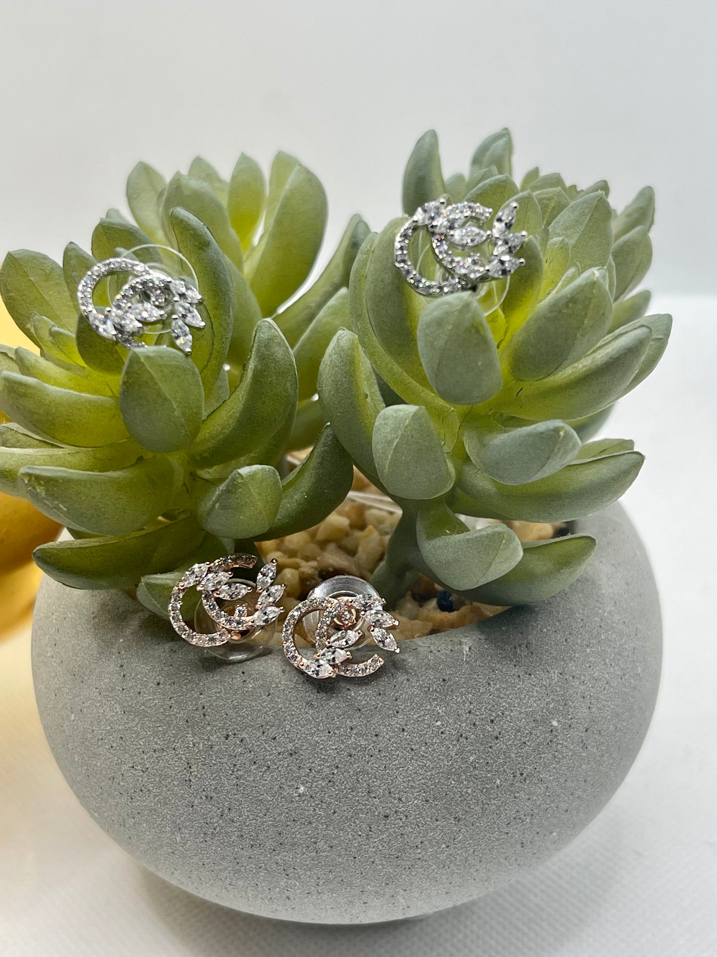 Flare Rhinestone Chrissy Earrings